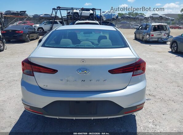 5NPD74LF8KH488138 2019 HYUNDAI ELANTRA Silver 