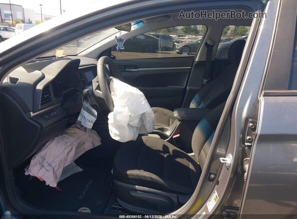 5NPD74LF8LH544368 2020 HYUNDAI ELANTRA Gray Вид салону спереду