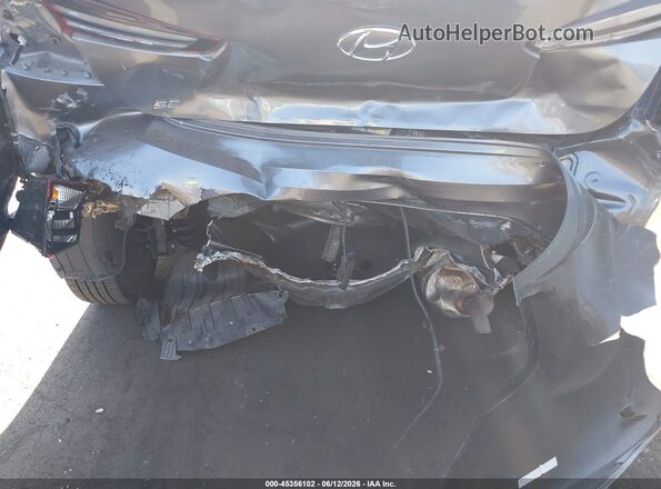 5NPD74LF8LH544368 2020 HYUNDAI ELANTRA Gray Вид щитка приладів