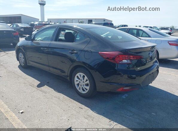 5NPD74LF8LH563986 2020 HYUNDAI ELANTRA Black Trasero izquierdo