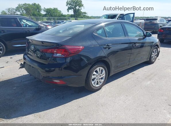 5NPD74LF8LH563986 2020 HYUNDAI ELANTRA Black Trasero derecho