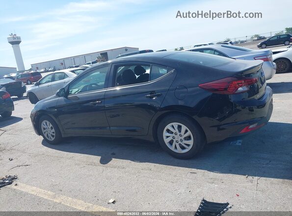 5NPD74LF8LH563986 2020 HYUNDAI ELANTRA Black Vista interior trasera