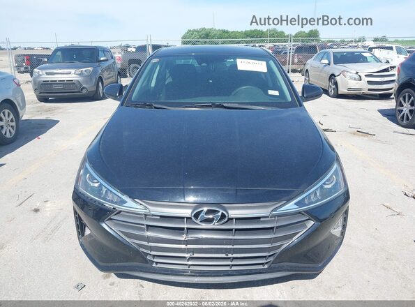 5NPD74LF8LH563986 2020 HYUNDAI ELANTRA Black Vista del salpicadero