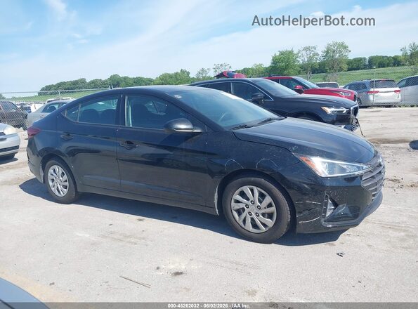 5NPD74LF8LH563986 2020 HYUNDAI ELANTRA Black Vista del cuadro de instrumentos