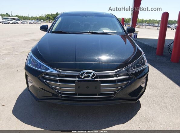5NPD74LF8LH606948 2020 HYUNDAI ELANTRA Black Դիմացի տեսք
