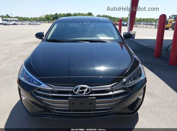5NPD74LF8LH606948 2020 HYUNDAI ELANTRA Black Սալոնի հետևի տեսք