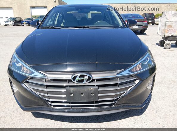 5NPD74LF8LH609249 2020 HYUNDAI ELANTRA Black წინა ხედი