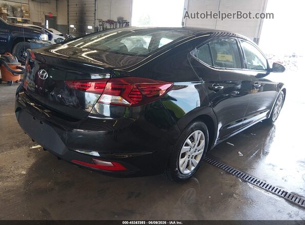 5NPD74LF8LH609249 2020 HYUNDAI ELANTRA Black უკანა მარჯვენა