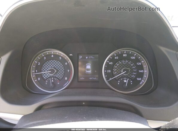5NPD74LF8LH609249 2020 HYUNDAI ELANTRA Black უკანა სავარძლების ხედი