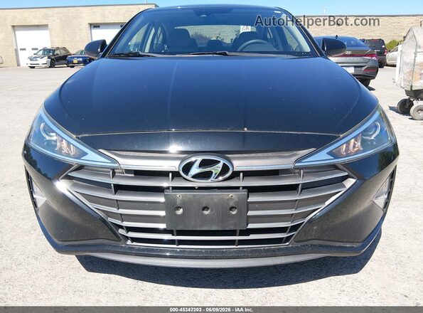 5NPD74LF8LH609249 2020 HYUNDAI ELANTRA Black ხელსაწყოთა პანელის ხედი