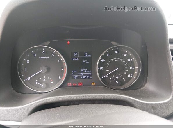 5NPD74LF9HH116042 2017 HYUNDAI ELANTRA Silver Widok tylnych siedzeń