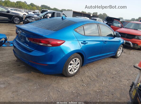 5NPD74LF9HH149736 2017 HYUNDAI ELANTRA Blue Trasero derecho