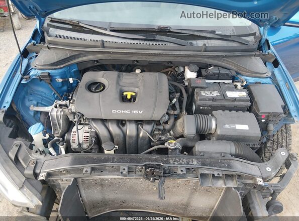 5NPD74LF9HH149736 2017 HYUNDAI ELANTRA Blue Vista trasera
