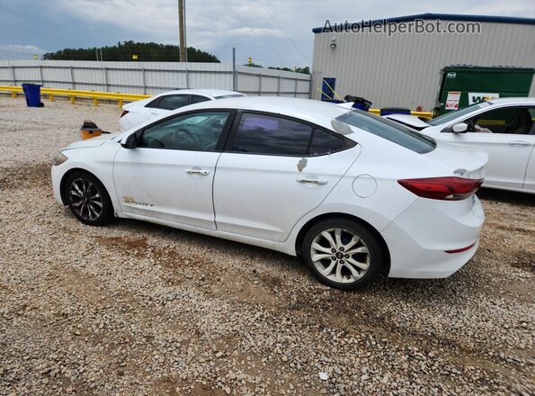 5NPD74LF9HH151311 2017 HYUNDAI ELANTRA White Հետևի ձախ