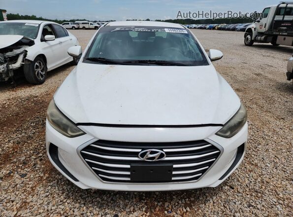 5NPD74LF9HH151311 2017 HYUNDAI ELANTRA White Դիմացի տեսք