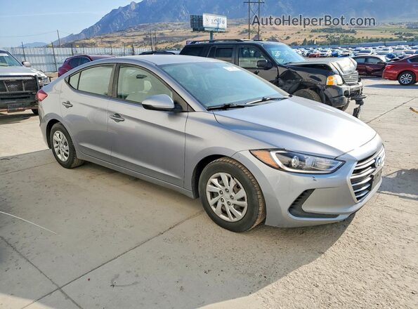5NPD74LF9HH152488 2017 HYUNDAI ELANTRA Gray Front right
