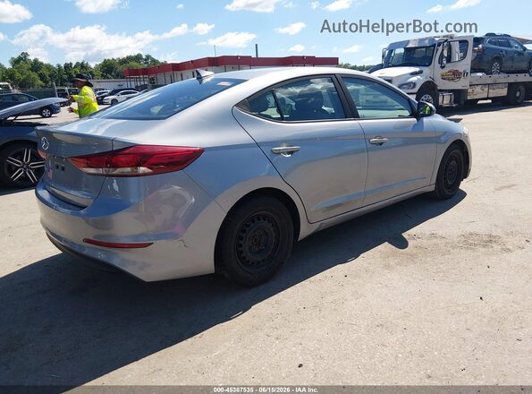5NPD74LF9HH175379 2017 HYUNDAI ELANTRA Silver 