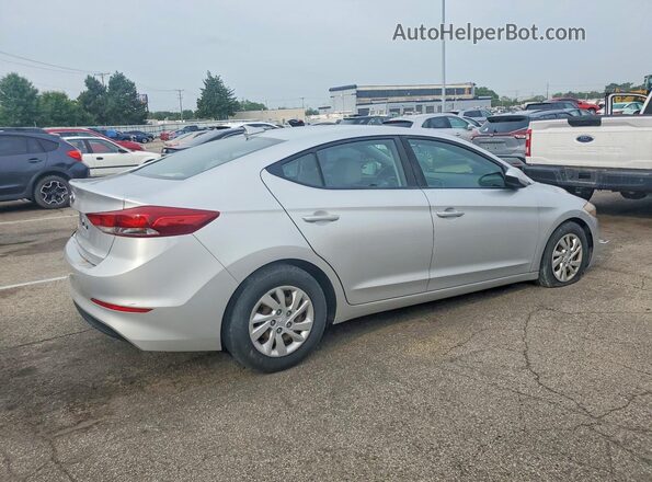 5NPD74LF9HH207246 2017 HYUNDAI ELANTRA Silver Rear right