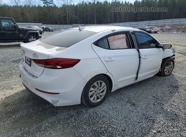 5NPD74LF9HH211037 2017 HYUNDAI ELANTRA White Tył prawy