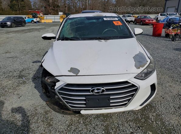 5NPD74LF9HH211037 2017 HYUNDAI ELANTRA White Widok z przodu