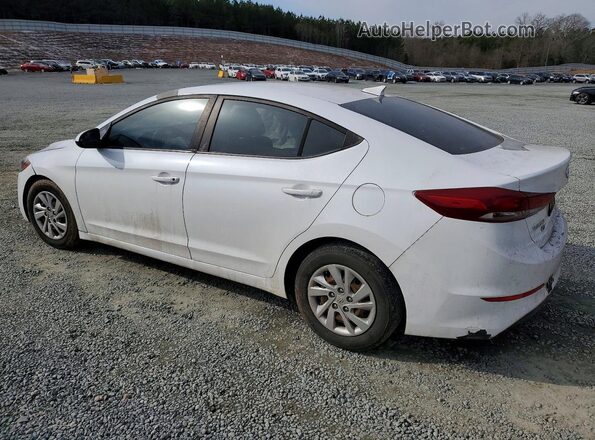 5NPD74LF9HH211037 2017 HYUNDAI ELANTRA White Tył lewy