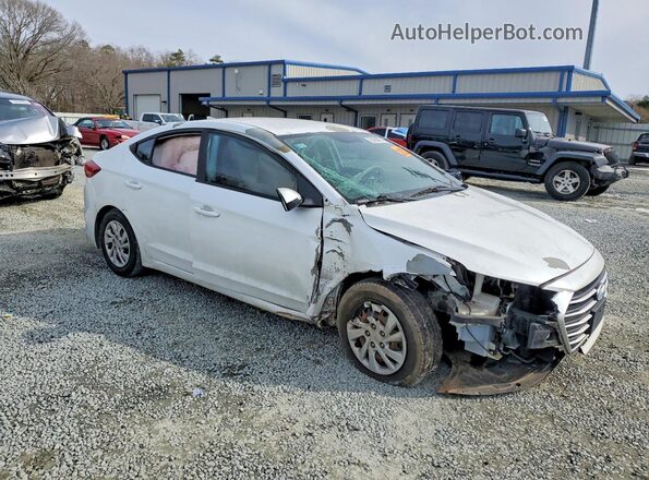 5NPD74LF9HH211037 2017 HYUNDAI ELANTRA White Przód prawy