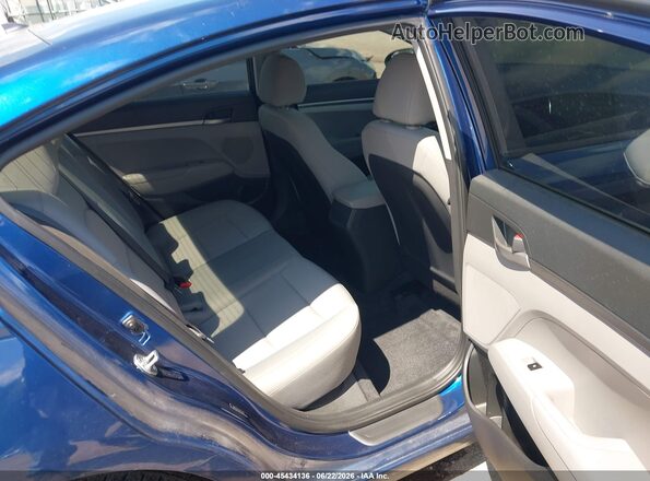 5NPD74LF9JH220102 2018 HYUNDAI ELANTRA Blue VIN კოდის სტიკერის ხედი