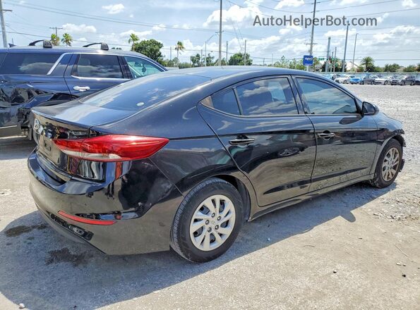 5NPD74LF9JH310169 2018 HYUNDAI ELANTRA Black Rear right