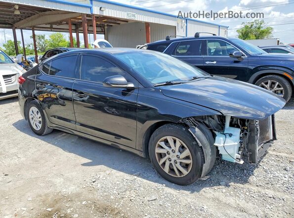 5NPD74LF9JH310169 2018 HYUNDAI ELANTRA Black Front right
