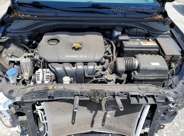 5NPD74LF9JH310169 2018 HYUNDAI ELANTRA Black Rear interior view