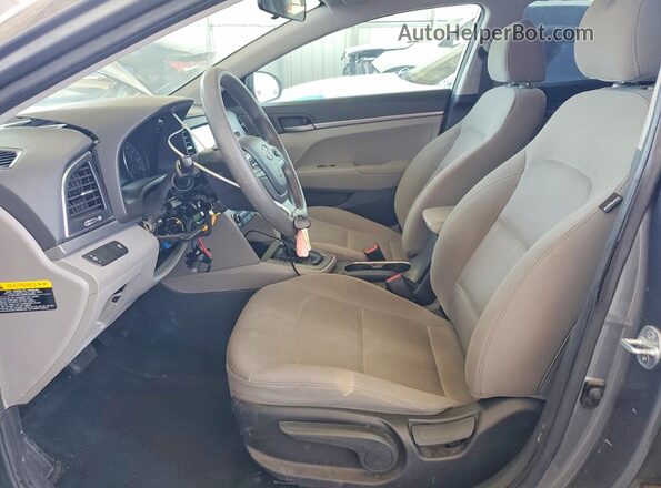 5NPD74LF9JH351482 2018 HYUNDAI ELANTRA Gray 