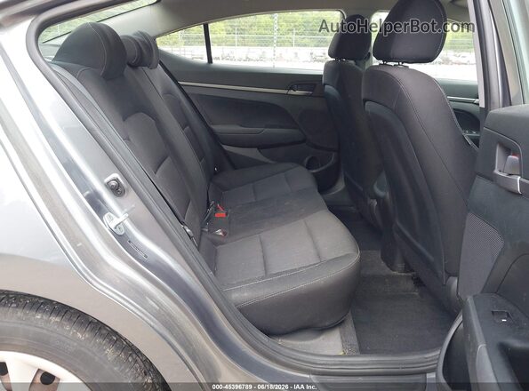 5NPD74LF9JH394669 2018 HYUNDAI ELANTRA Gray Widok naklejki z numerem VIN