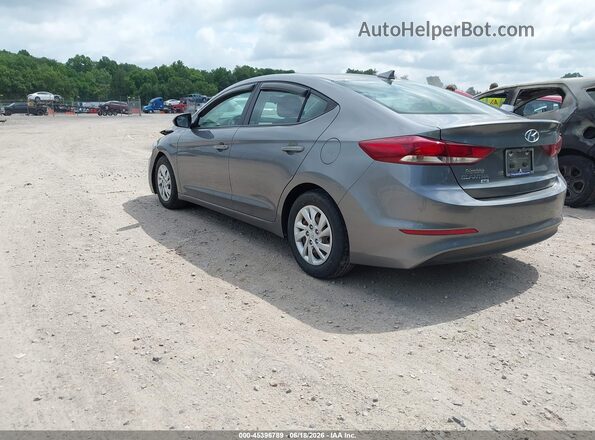 5NPD74LF9JH394669 2018 HYUNDAI ELANTRA Gray Tył lewy