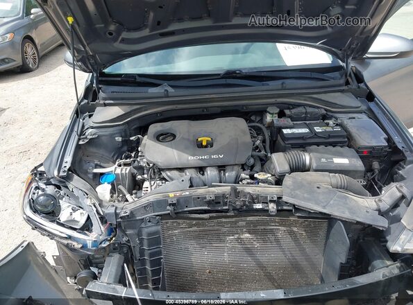 5NPD74LF9JH394669 2018 HYUNDAI ELANTRA Gray Widok z tyłu