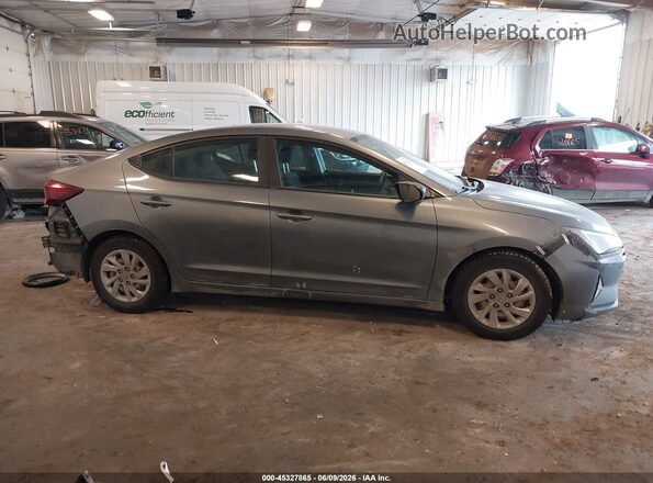 5NPD74LF9KH470666 2019 HYUNDAI ELANTRA Gray Vista interior trasera