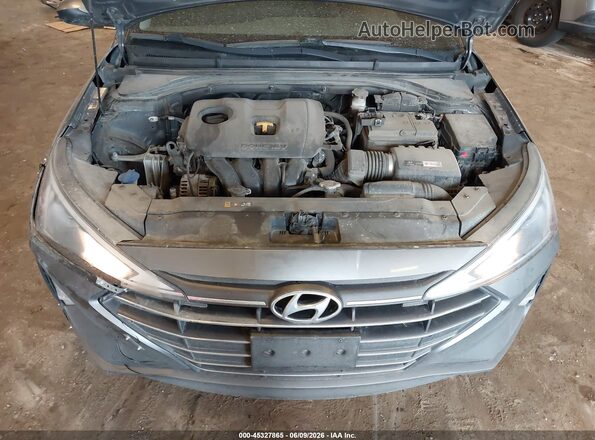 5NPD74LF9KH470666 2019 HYUNDAI ELANTRA Gray Vista trasera