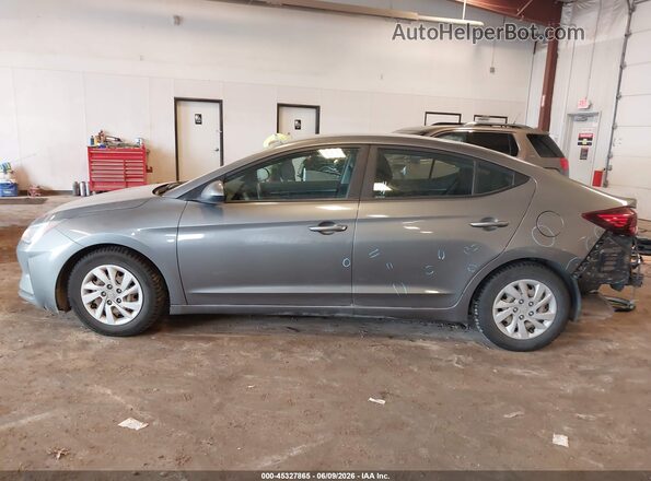 5NPD74LF9KH470666 2019 HYUNDAI ELANTRA Gray Vista interior de 360 grados