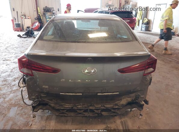 5NPD74LF9KH470666 2019 HYUNDAI ELANTRA Gray 