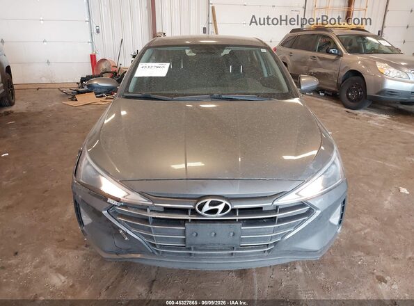 5NPD74LF9KH470666 2019 HYUNDAI ELANTRA Gray Vista del cuadro de instrumentos