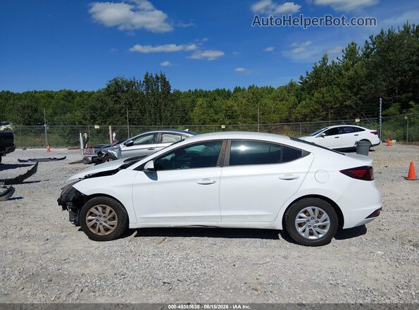 5NPD74LF9LH498243 2020 HYUNDAI ELANTRA Белый Панорамный вид салона 360°