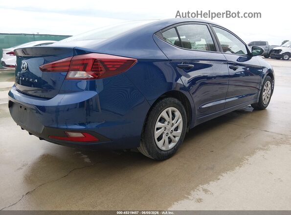 5NPD74LF9LH600642 2020 HYUNDAI ELANTRA Blue 