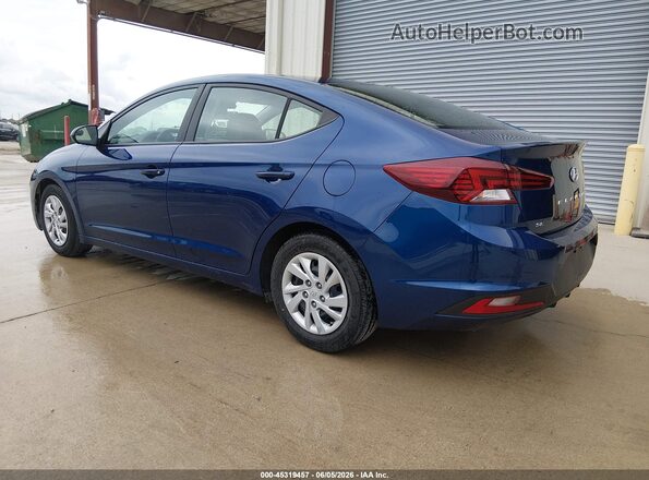 5NPD74LF9LH600642 2020 HYUNDAI ELANTRA Blue 