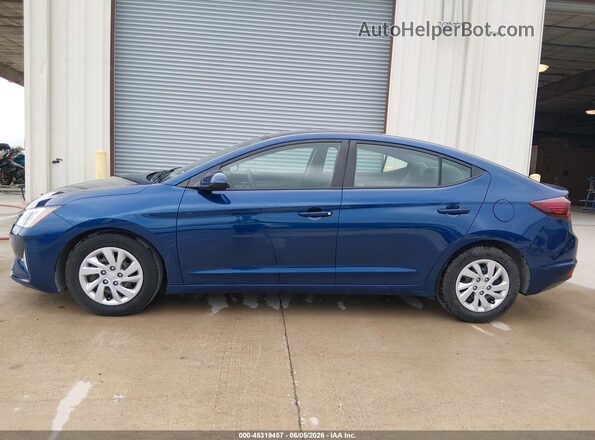 5NPD74LF9LH600642 2020 HYUNDAI ELANTRA Blue 