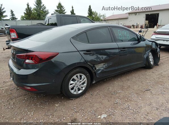 5NPD74LF9LH603475 2020 HYUNDAI ELANTRA Серый Задняя правая четверть