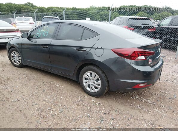 5NPD74LF9LH603475 2020 HYUNDAI ELANTRA Серый Задняя левая четверть