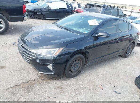 5NPD74LF9LH609647 2020 HYUNDAI ELANTRA Black Przód lewy