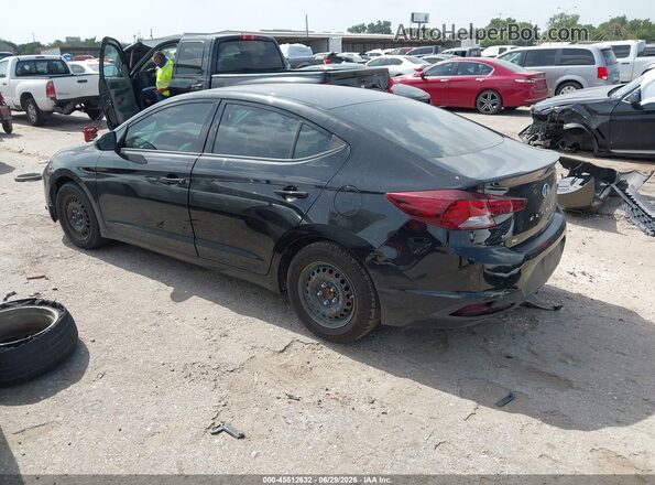 5NPD74LF9LH609647 2020 HYUNDAI ELANTRA Black Tył lewy