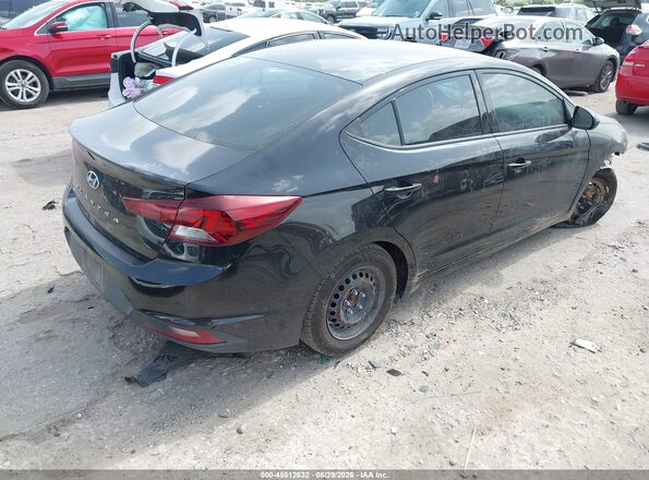 5NPD74LF9LH609647 2020 HYUNDAI ELANTRA Black Tył prawy
