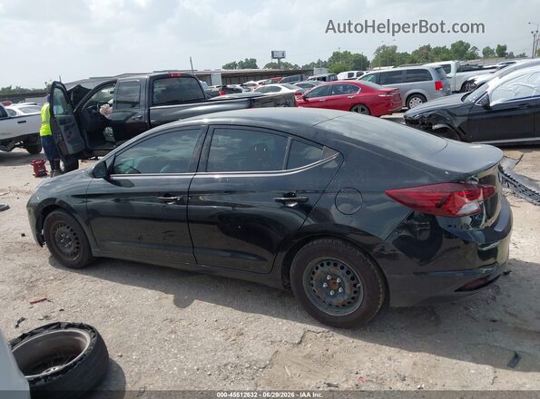 5NPD74LF9LH609647 2020 HYUNDAI ELANTRA Black Widok wnętrza 360 stopni
