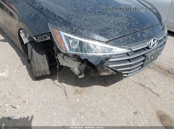 5NPD74LF9LH609647 2020 HYUNDAI ELANTRA Black Widok z przodu